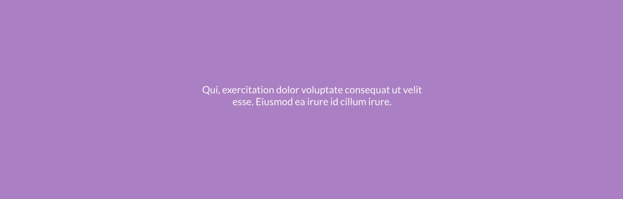 Qui, exercitation dolor voluptate consequat ut velit esse. Eiusmod ea irure id cillum irure.